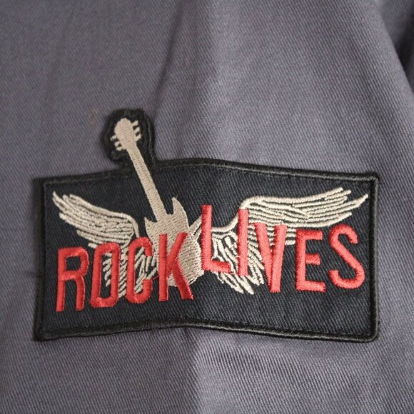 Hard Rock Café San Francisco Save The Planet Button Up Work Shirt Mens Med NWT - Picture 6 of 12